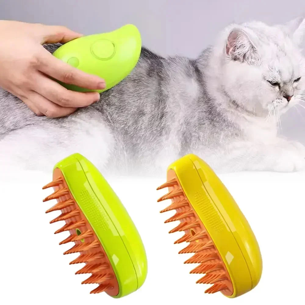 Cat & Dog Grooming Comb Electric Steam Brush