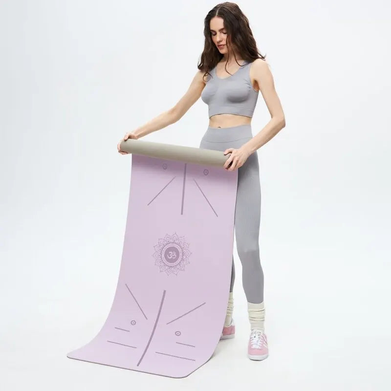 Fitness Exercise Mat with Shoulder Straps