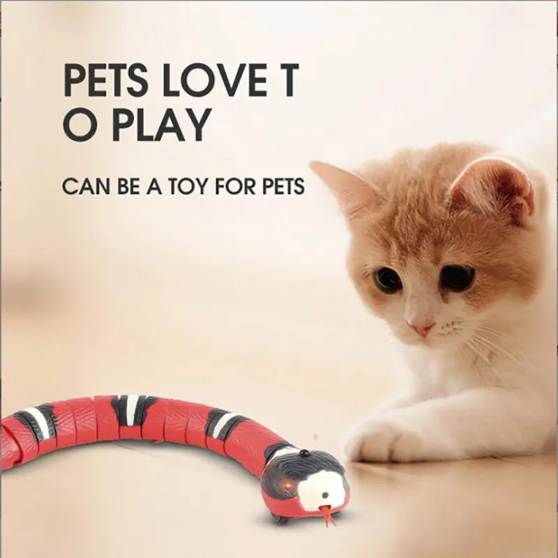 Smart Sensing Snake TeaseToys for Cats