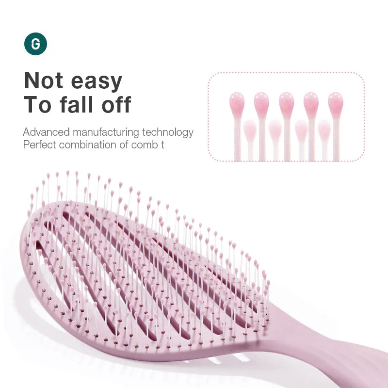 Hollow Out Hair Brush Scalp Massage Combs Hair Styling